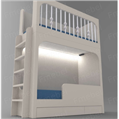 Двухъярусная кровать домик Самобор Fmebel 