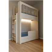 Двухъярусная кровать домик Самобор-2 Fmebel 