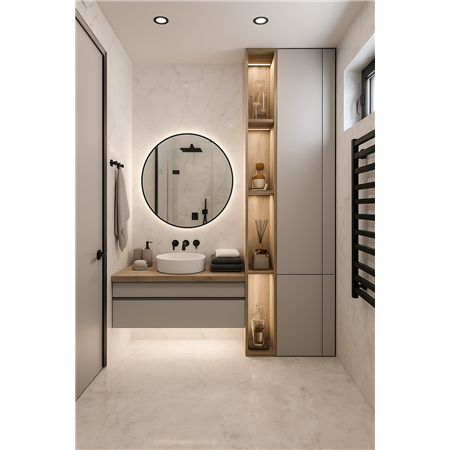 Водостійкі стінові панелі  R195, ціна за 1 м.кв.