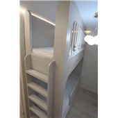 Двухъярусная кровать домик Самобор-2 Fmebel 