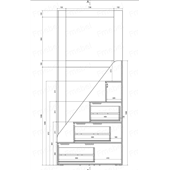 Двухъярусная кровать Чанкай-2 Fmebel