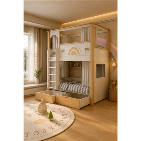 Двухъярусная кровать Касма Fmebel