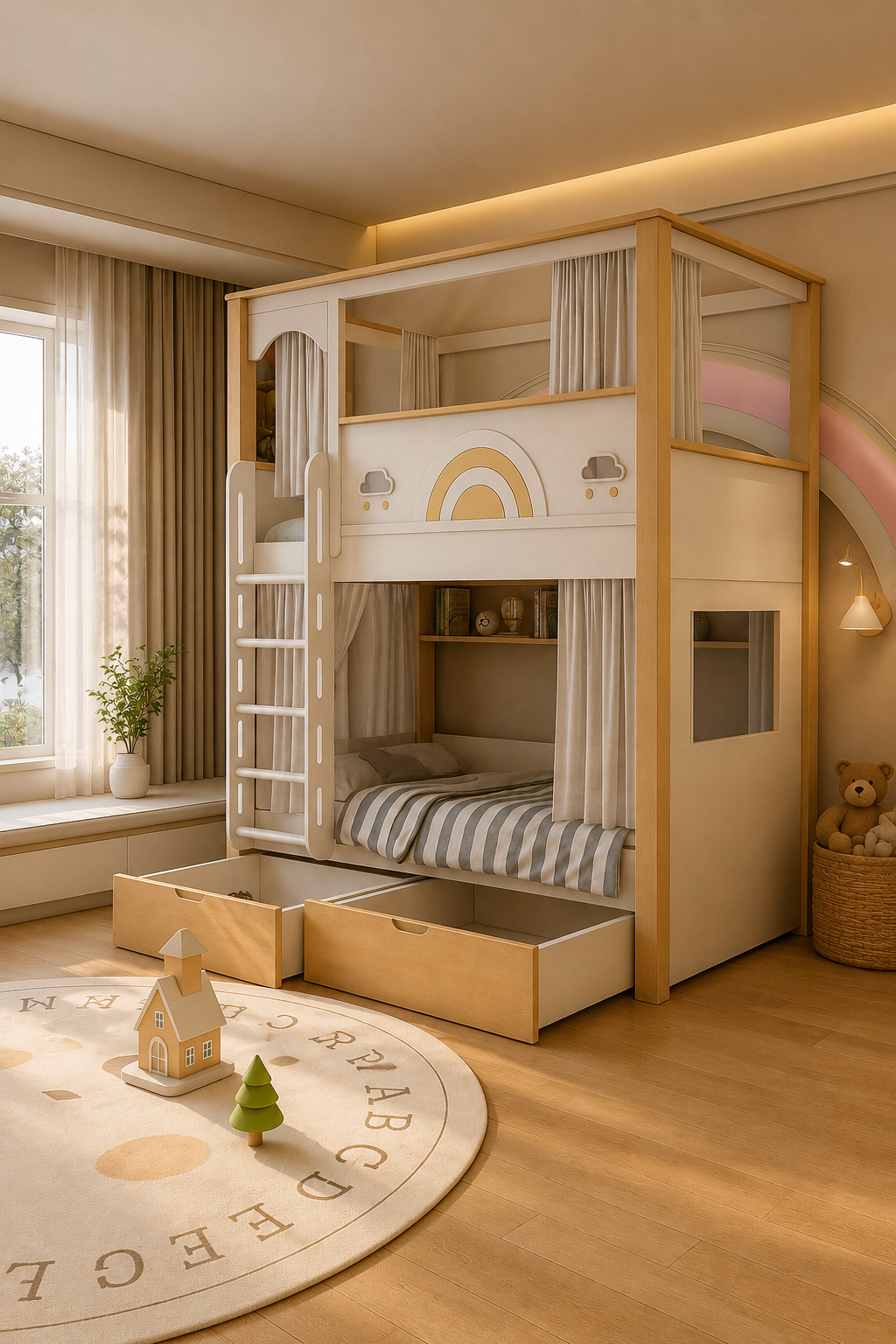 Двухъярусная кровать Касма Fmebel