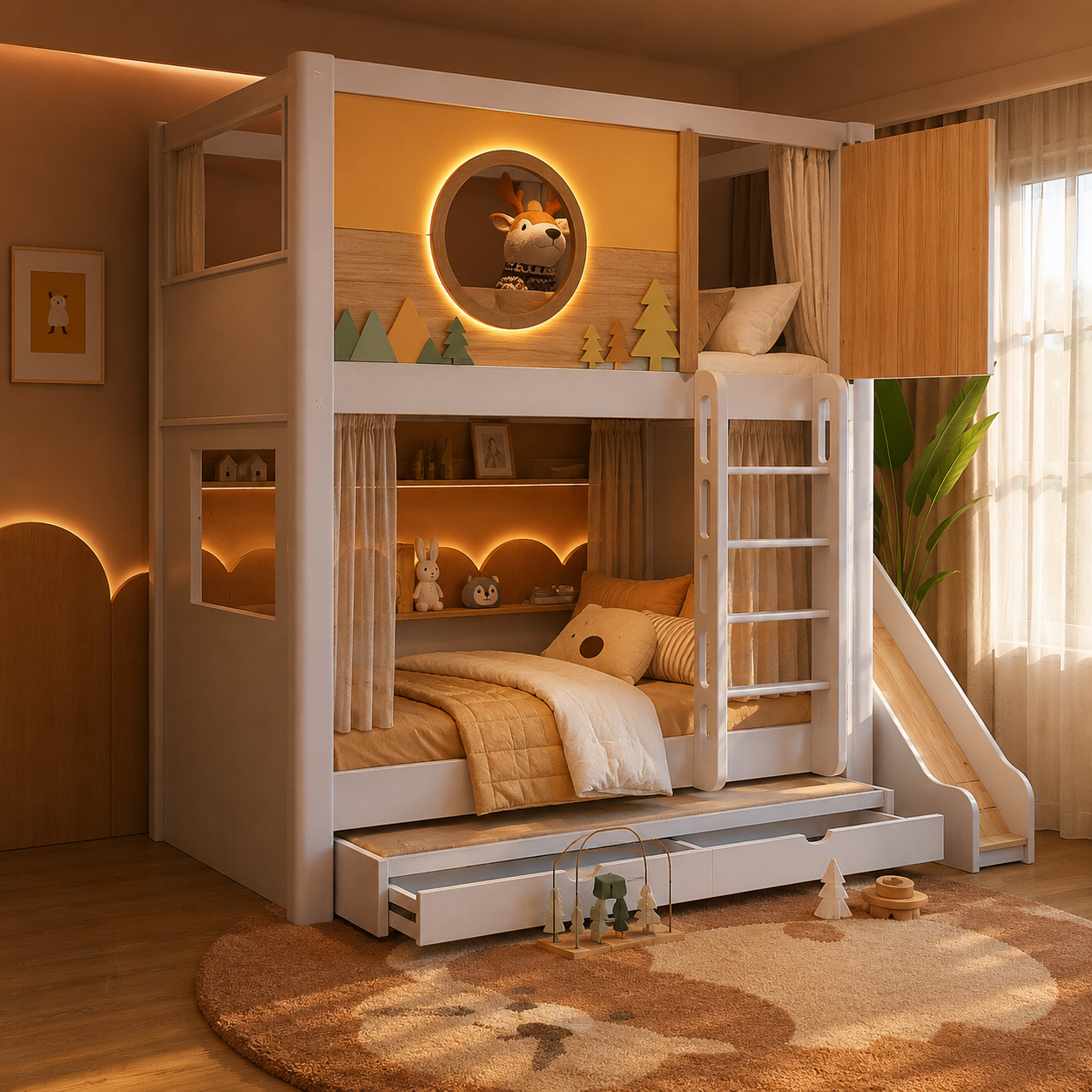 Двухъярусная кровать Чанкай Fmebel