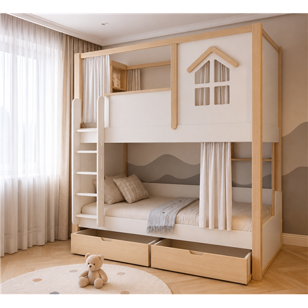 Двухъярусная кровать Абанкай Fmebel