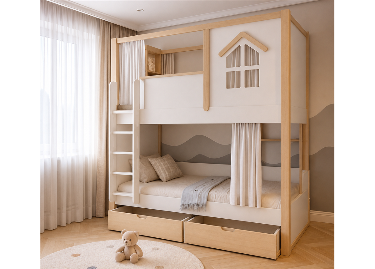 Двоярусне ліжко Абанкай Fmebel