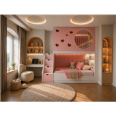 Двоярусне ліжко будиночок Тусон Fmebel